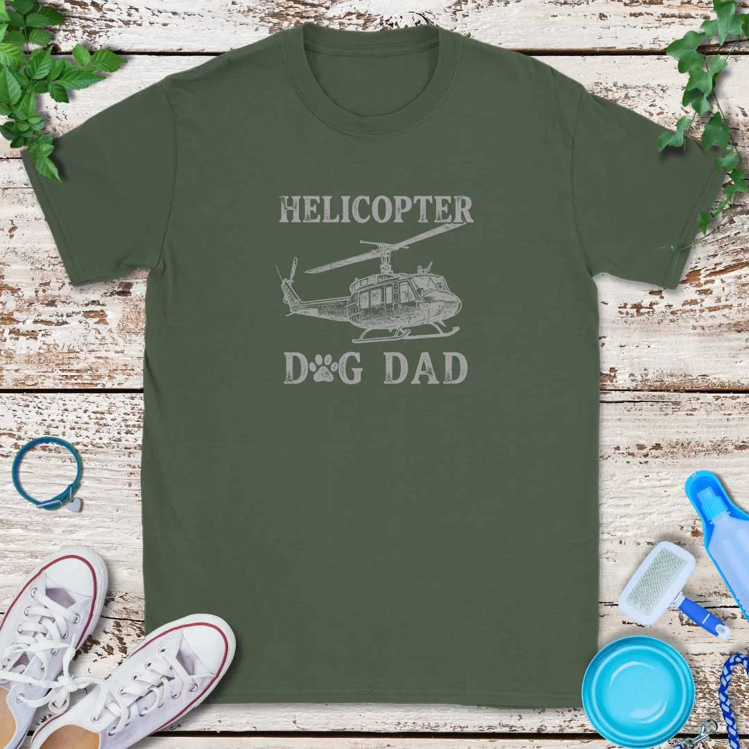 Hovering Dog Dad T-Shirt