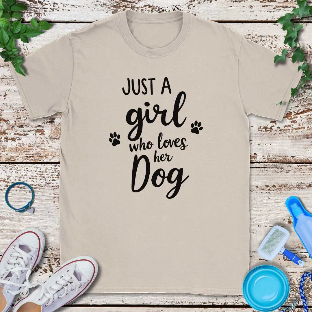 Loves Her Dog T-Shirt