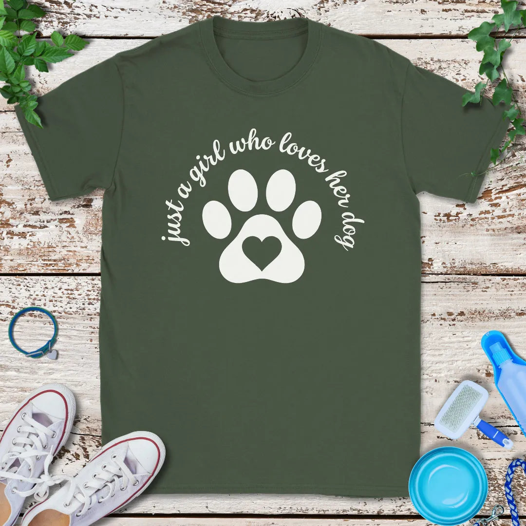 Her Dog Love T-Shirt