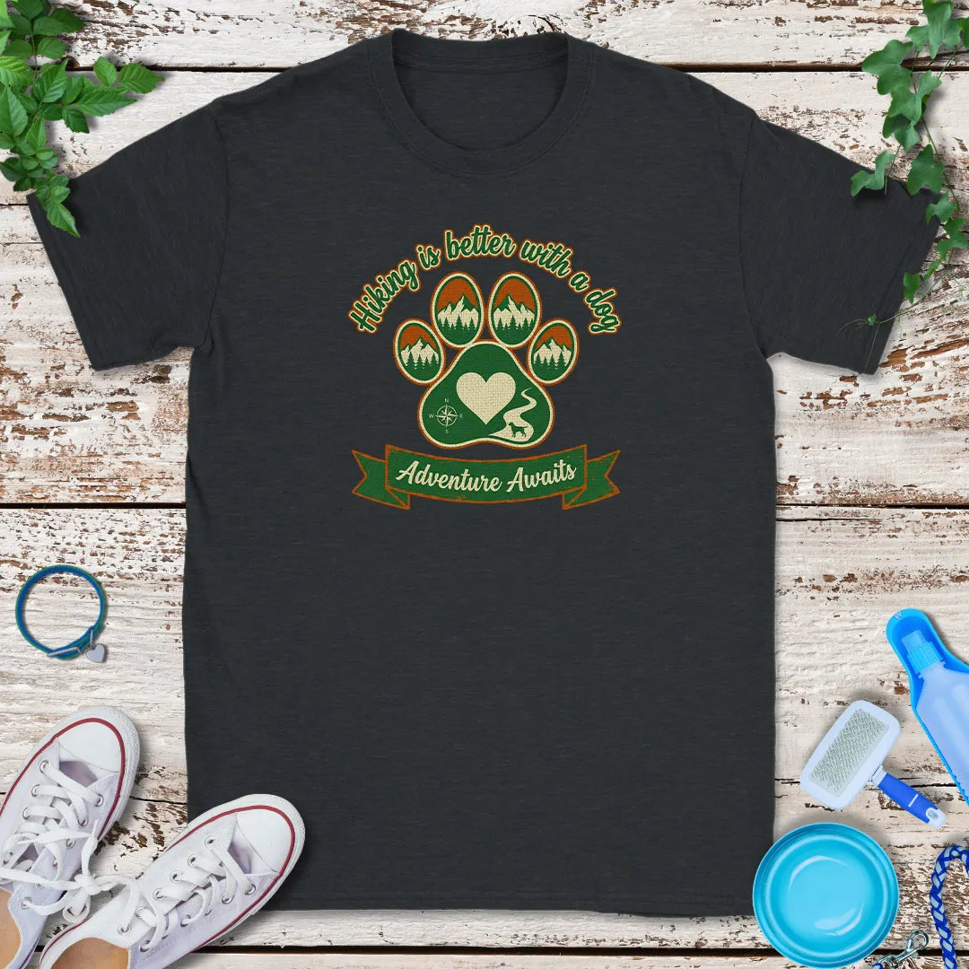 Dog Hiking Crew T-Shirt