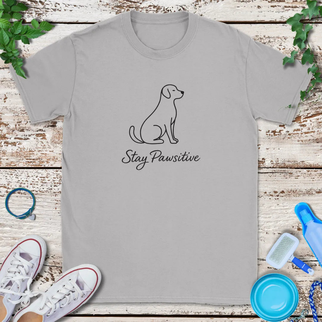 Stay Pawsitive T-Shirt