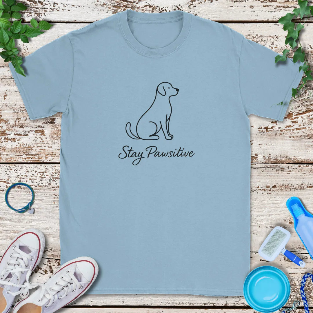 Stay Pawsitive T-Shirt