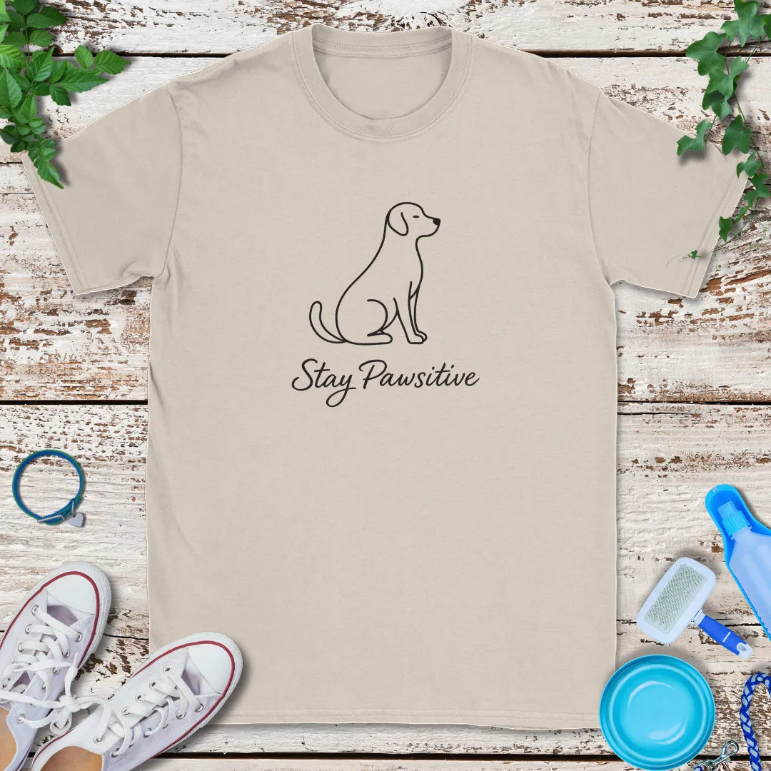 Stay Pawsitive T-Shirt