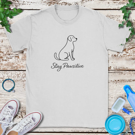 Stay Pawsitive T-Shirt