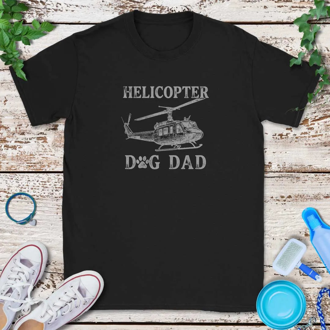 Hovering Dog Dad T-Shirt