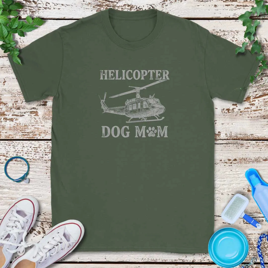 Hovering Dog Mom T-Shirt