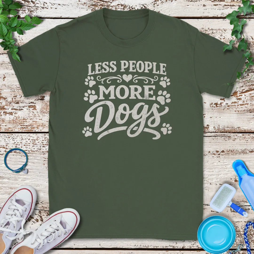 Definitely More Dogs T-Shirt