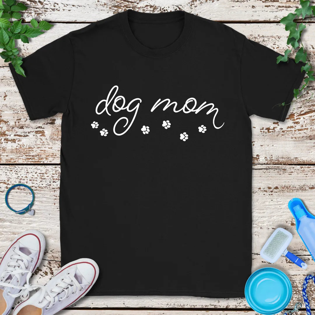 Dog Mom Love Paws T-Shirt