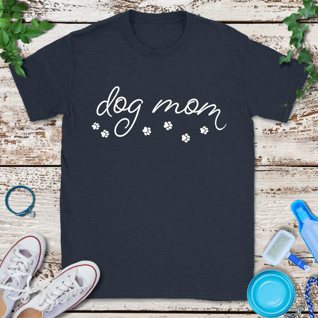 Dog Mom Love Paws T-Shirt