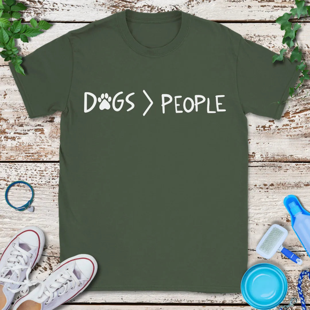 Dogs Over People T-Shirt
