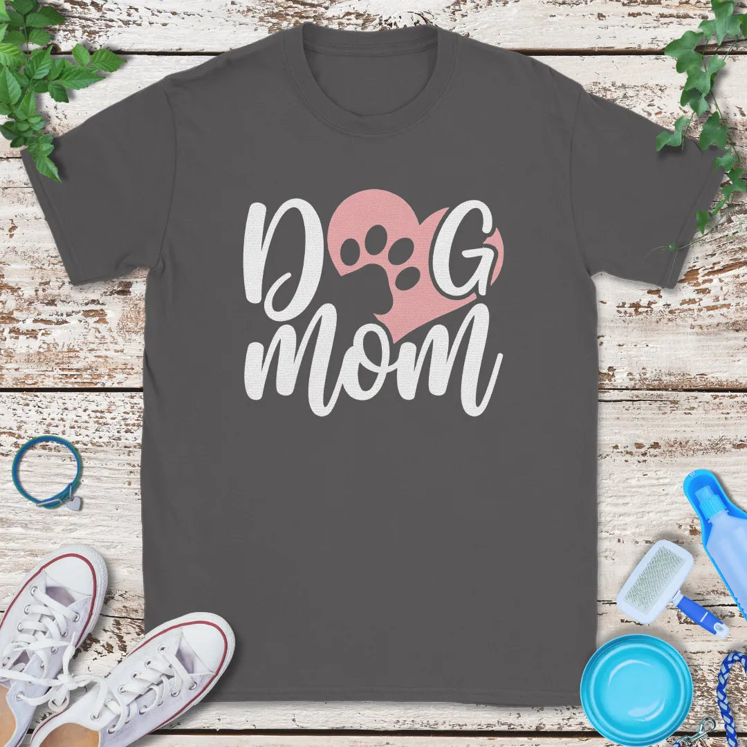 Heartful Dog Mom T-Shirt