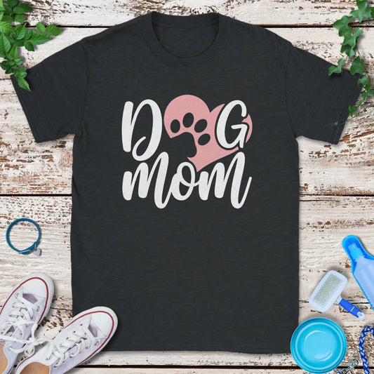 Heartful Dog Mom T-Shirt