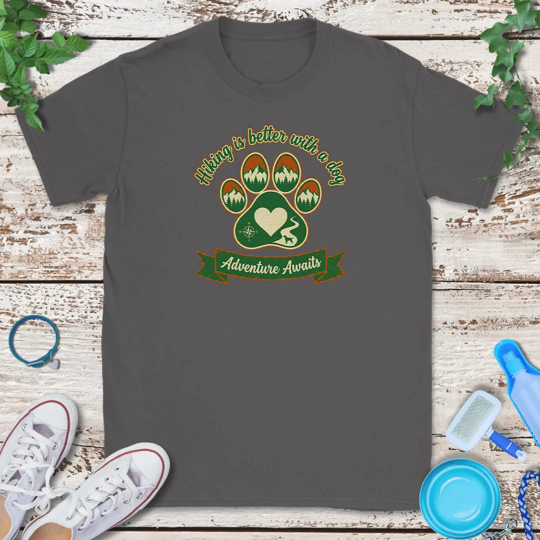 Dog Hiking Crew T-Shirt