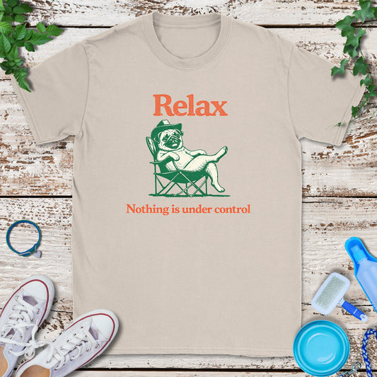 Out of Control Pug T-Shirt