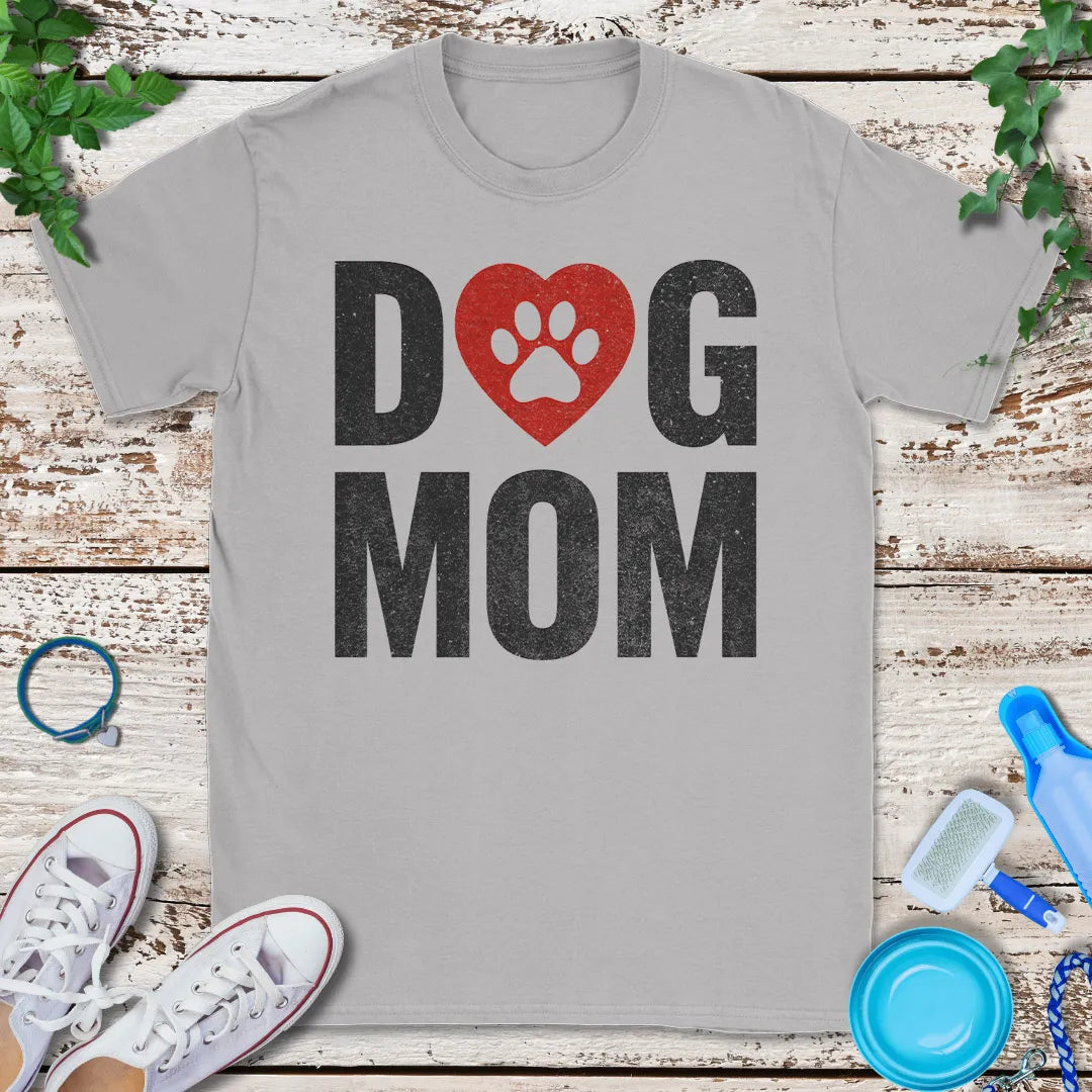 Paw Print Mom T-Shirt