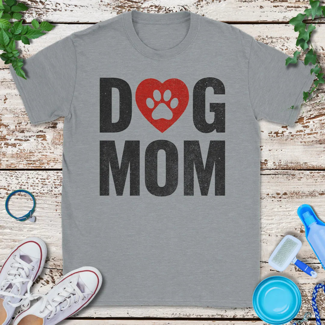Paw Print Mom T-Shirt