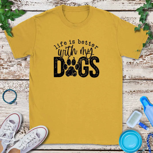 At Peace With Dogs T-Shirt