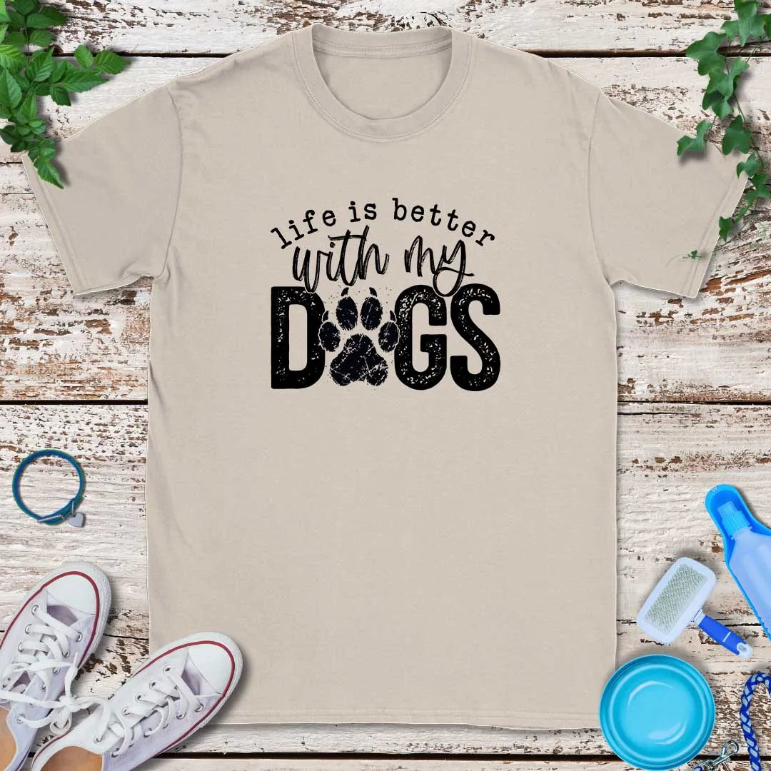 At Peace With Dogs T-Shirt