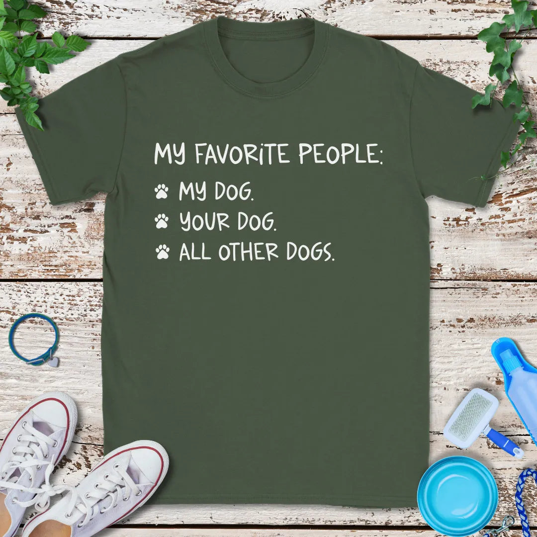 Favorite People List T-Shirt