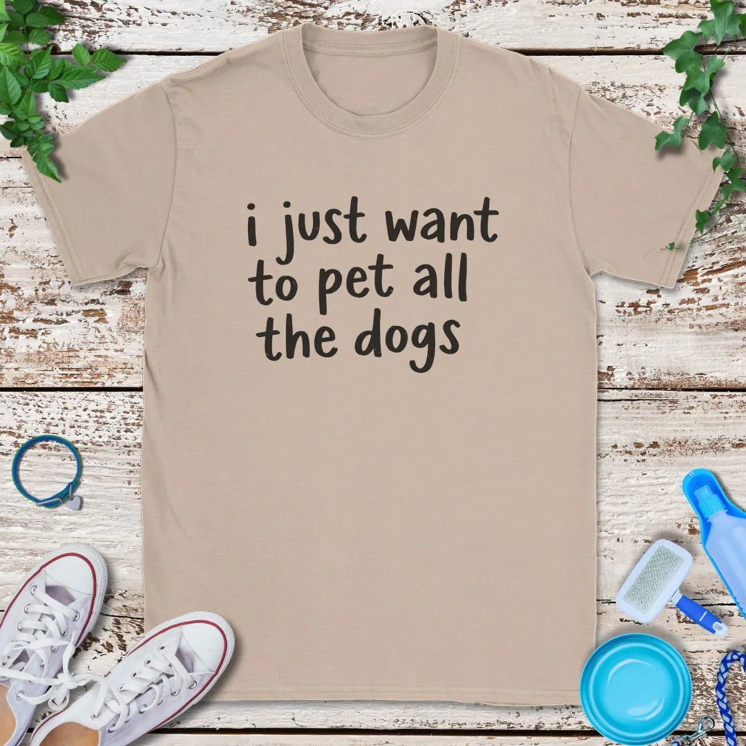 Pet All The Dogs T-Shirt