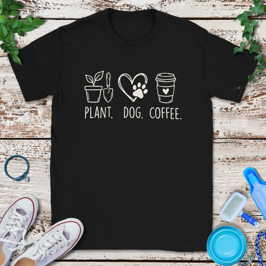 Plant Dog Coffee T-Shirt