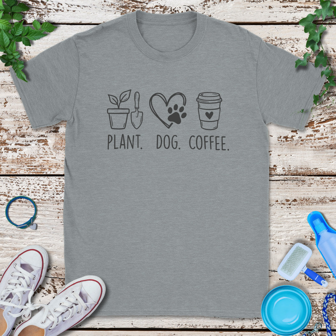 Plant Dog Coffee T-Shirt