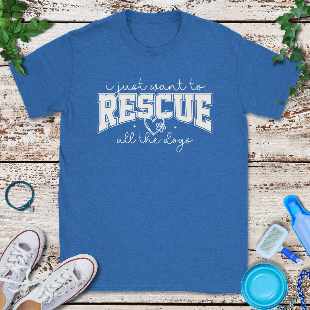 Rescue All The Dogs T-Shirt