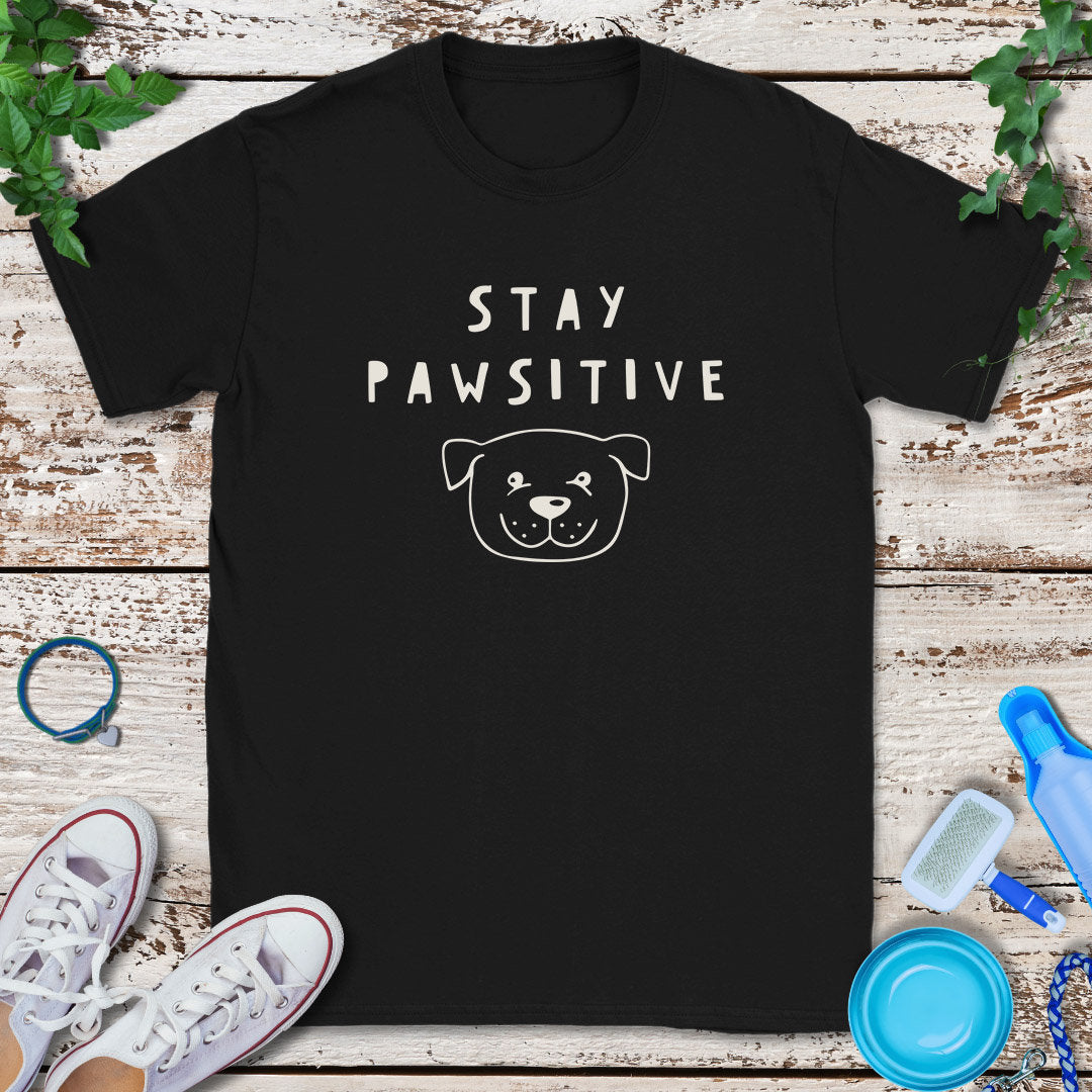 Stay Pawsitive T-Shirt
