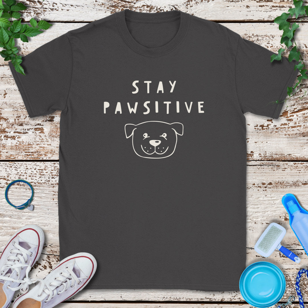 Stay Pawsitive T-Shirt
