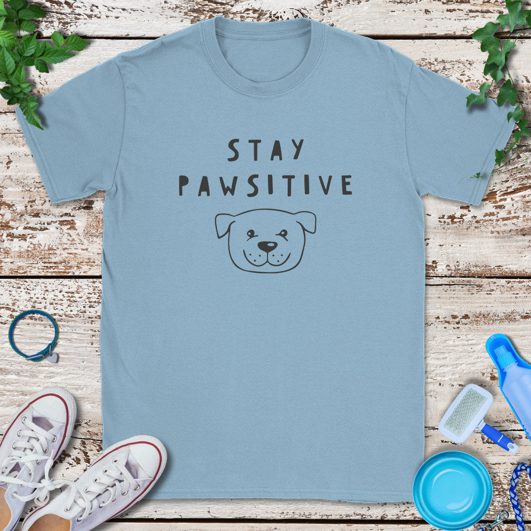 Stay Pawsitive T-Shirt