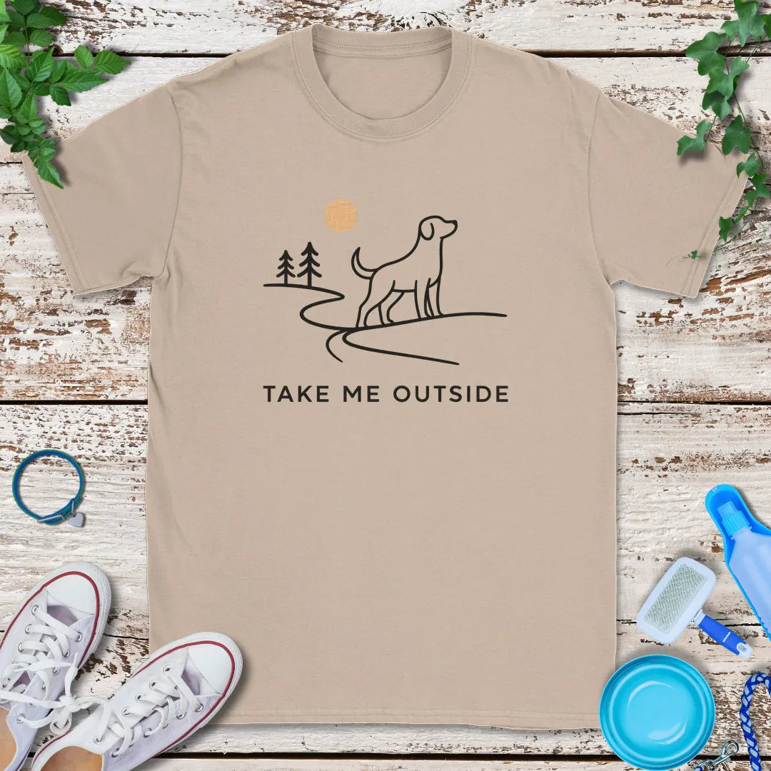 Outside Please T-Shirt