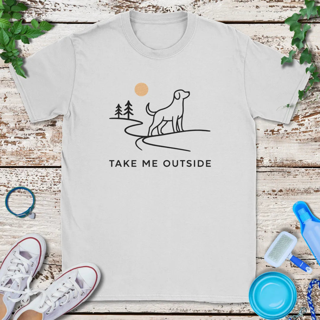 Outside Please T-Shirt